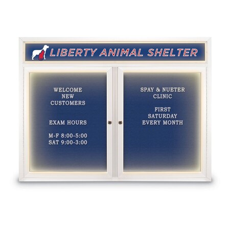 United Visual Products Indoor Enclosed Combo Board, 42"x32", Gold Frame/Burgundy & Burgundy UVCB4232G-BURGUN-DBURGU